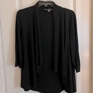 Black cardigan